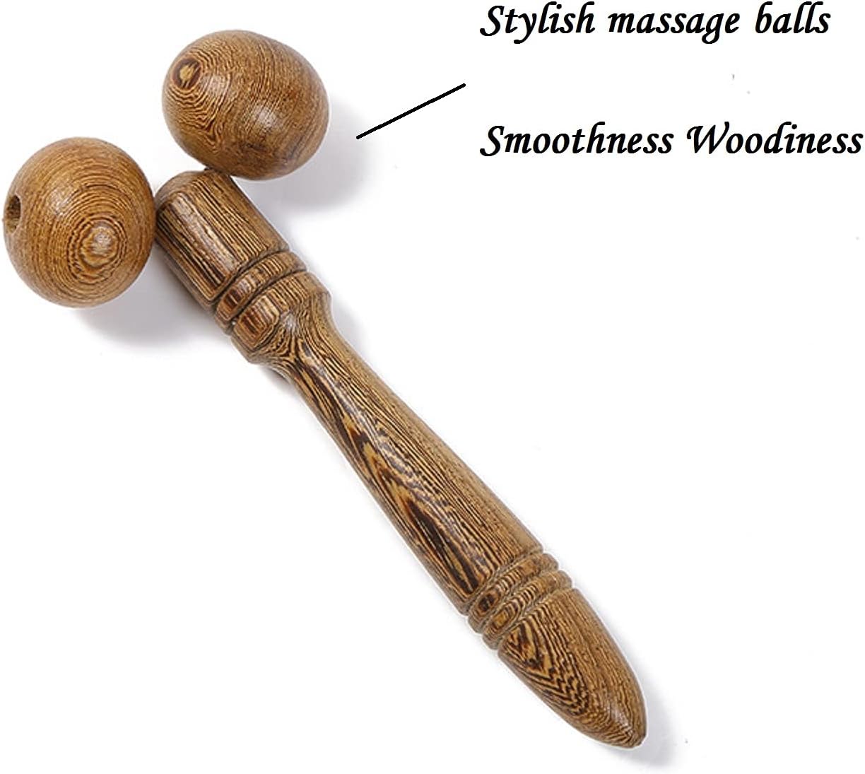 Broman Gua Sha Muscle Roller Wood Therapy Massage Tools | Reflexology Tools, Facial Arm Hand Body Calf Leg Foot Massager, Roller Massager