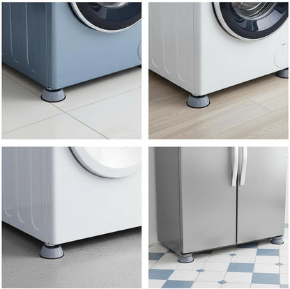Washing Machine Drain Pan, 27x27 Inch Silicone Mat with Raised Edge | Waterproof Leak Protector Tray for Under Washer and Dryer, Anti-Slip and Foldable Laundry Room Mat