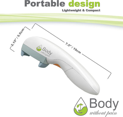 Electric Bottle Opener for Seniors - Automatic Solution for Easy Opening of Water Bottles. Ideal for Weak Hands or Those with Arthritis. Perfect for Soda, Milk, Juice. Battery Powered.
