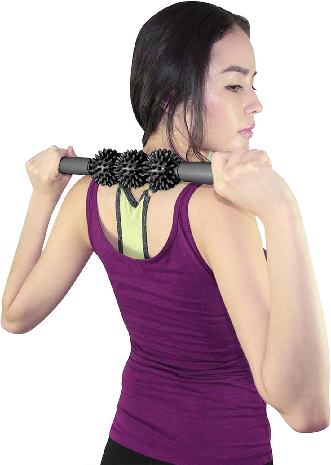 Coolife Fascia Muscle Roller, Cellulite Massager, Fascia Roller Stick