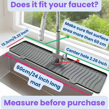 faucet mat