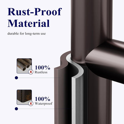 Kitsure Metal Toilet Paper Holder Free Standing, Medium, Black | Rustproof Toilet Paper Stand for 4 Rolls, Bathroom Organizers and Storage with Anti-Slip Base and Plastic Shelf