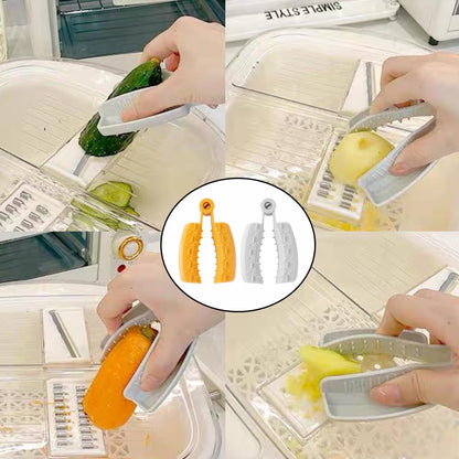 2 Pack Finger Guards Knuckle Protector Non-Slip Clips Handle Grip Safety Hand Guard for Mandoline Slicers Cheese Grater Handheld Chopping Grating Cutting Slicing Fruits Vegetables Veggies