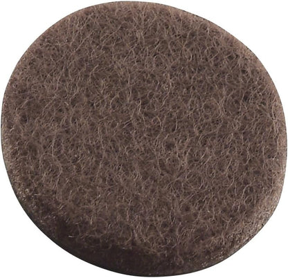 SOFTTOUCH "Self-Stick Furniture Round Felt Pads for Hard Surfaces – Protect Your Hard Floors from Furniture Scratches, 1-1/2"" Linen, Round (8 Pieces)" (4719395N)