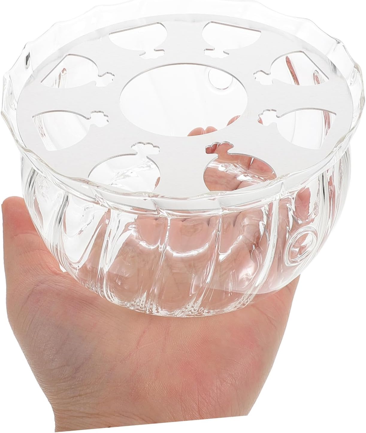 Glass Tea Warmer Elegant Transparent Design for Teapots Beverages for Desk Use Multipurpose Candle Heating Stand Easy to Clean Maintain Tea Accessories