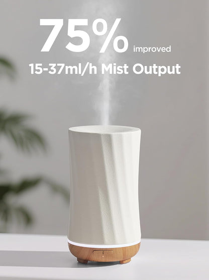 InnoGear 150ml Ceramic Essential Oil Diffuser, Diffusers for Home, White