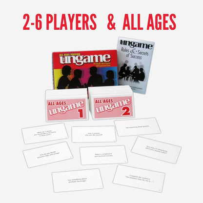 Pocket UNGAME - Seniors Edition - Non-Competitive Card Game for Seniors to Discuss, Share Values & self Express - Take a Walk Down Memory Lane - Age 55+