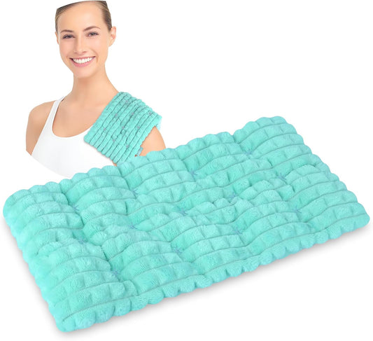 REVIX Microwavable Heating Pad, 6 x 12 Moist Heat Pad, Warm Compress