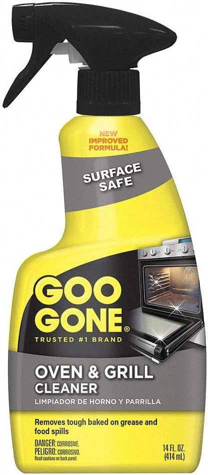 Goo Gone Oven and Grill Cleaner - 28 Ounce - Removes Tough Baked On Grease and Food Spills Surface Safe