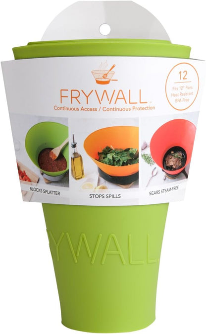 12 (Large) - Green - Splatter Guard, as Seen on Shark Tank
