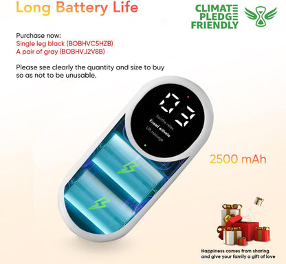 LINGTENG Leg Massager for Circulation and Pain Relief, Calf Air Compression