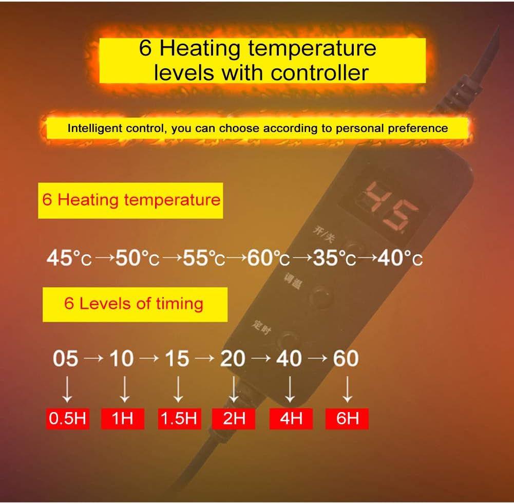 Woolala Heated Body Wrap, Large Electric Heating Pad