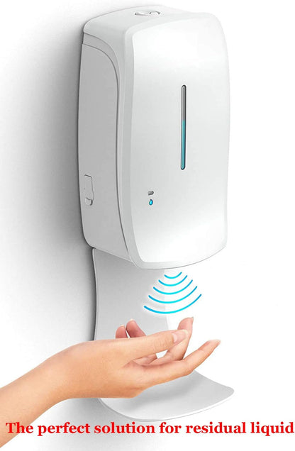 2pcs Drip Tray for Automatic Soap Dispenser or Hand Sanitizer Dispenser | Prevents slippery floors & stains. Ideal laundry detergent catcher or sanitizer drip tray for home, office, or hospital.