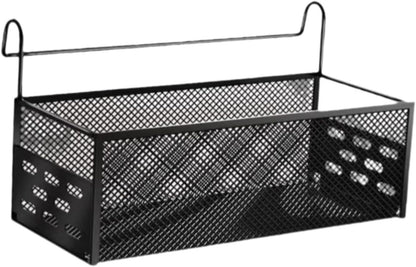 Dorm Bed Shelf Bunk Bed Organizer Shelf Bedside Hanging Organizer for Phone Office Tissues Dorm Bunk, Black