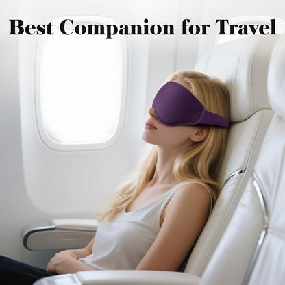 Fygrip 3D Eye Mask Sleep Mask for Men & Women, Black