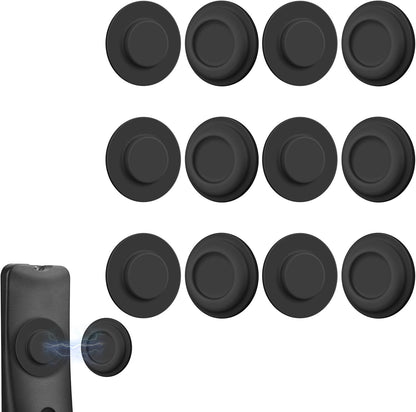 6 Pack Magnetic Remote Control Holder – Upgraded Silicone Magnetic Wall Mount for TV, Fan & Air Conditioner Remotes – Self-Adhesive, No-Drill Remote Control Holder Wall Mount