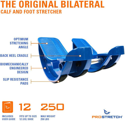 ProStretch Original, Double Calf Stretcher for Plantar Fasciitis/Tightness