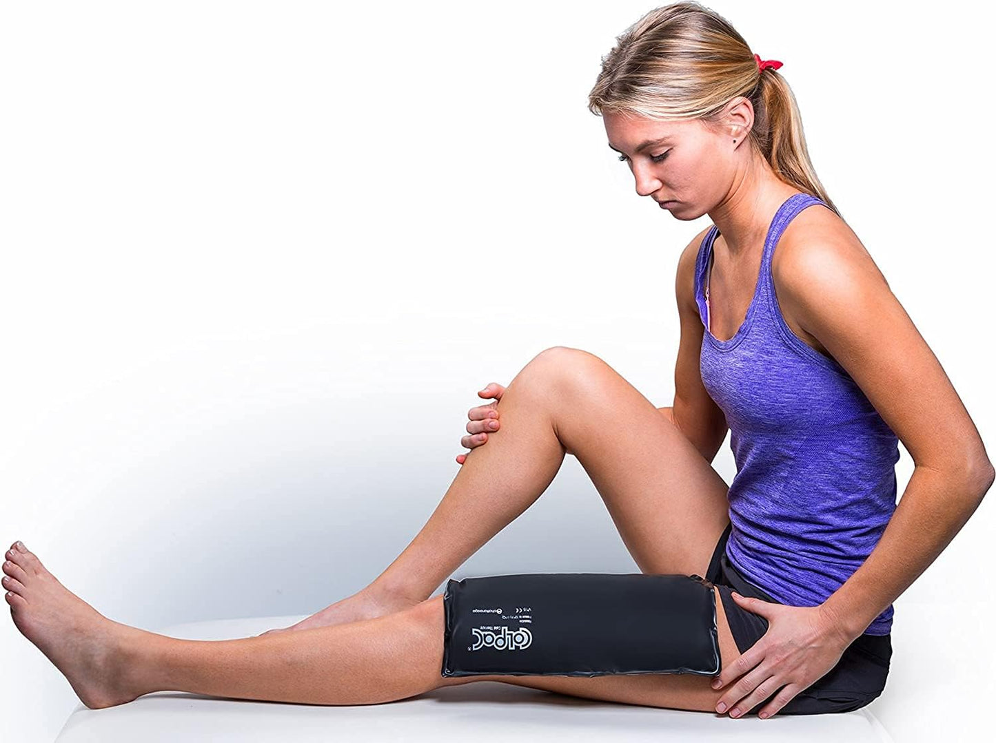 Chattanooga ColPac Reusable Gel Ice Pack Cold Therapy for Knee, Arm, Elbow, Shoulder, Back for Aches, Swelling, Bruises, Sprains, Inflammation (11"x14") - Blue