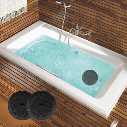 Shower Drain Hair Catcher Tub Stopper, V-TOP Drain Cover for Shower to Catcher Hair, Silicone Bathtub Drain Plug Suit for Bathroom Kitchen and Laundry, 4 Pack