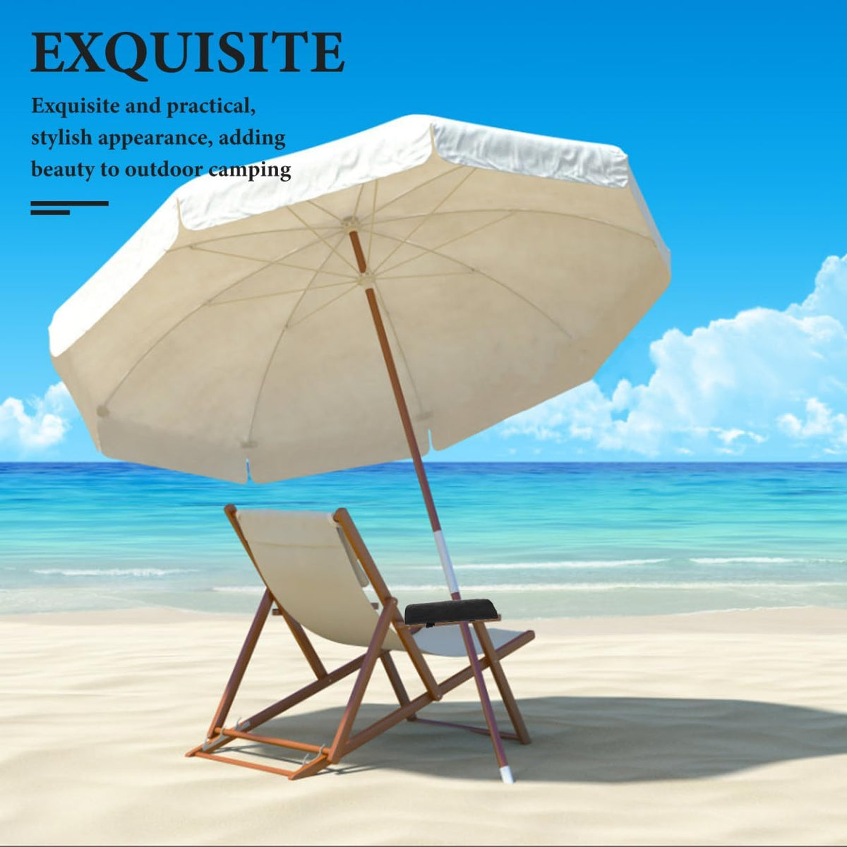Foldable Armrest Pad for Outdoor Chairs 13.78X4.53 Inches Recliner Elbow Cushion Replacement for Camping Beach Balcony Chairs Comfortable Armrest Pads Set of 2