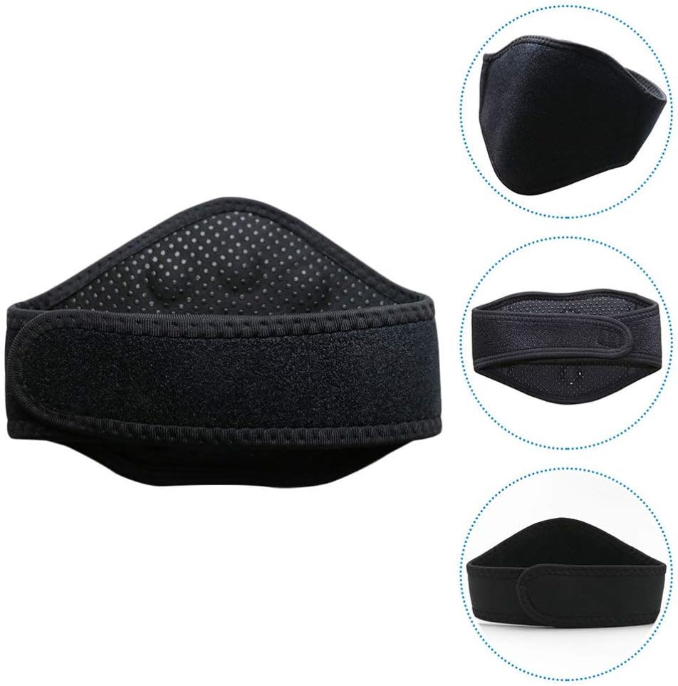EXCEART Magnetic Self Heating Pad Therapy Pain Relief Neck Wrap Support Brace Collar Pain Relief for Neck Arthritis Migraine Headaches Shoulders and Back