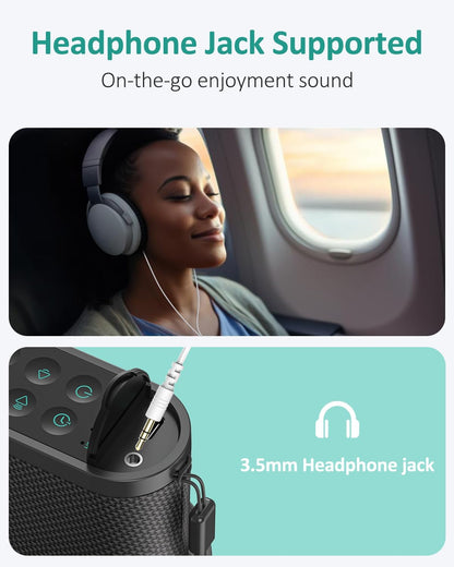 Portable Travel Sound Machine White Noise Machine for Sleeping : Super Long-Lasting & Rechargeable Battery, Headphone Jack, 21 Sounds, Noise Canceling for Office Privacy, Home, Adults, Baby, Gift