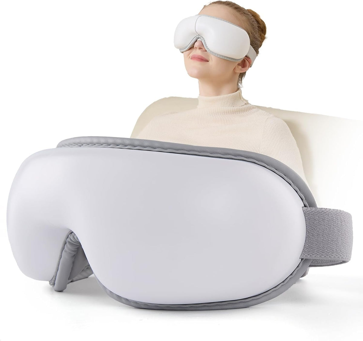 LAOBEN Eye Massager with Heat for Migraine Relief, Dry Eye and Better Sleep