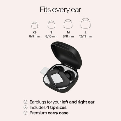 Alpine Silence | Ear Plugs for Noise Reduction, Sleep, Focus, & Travel