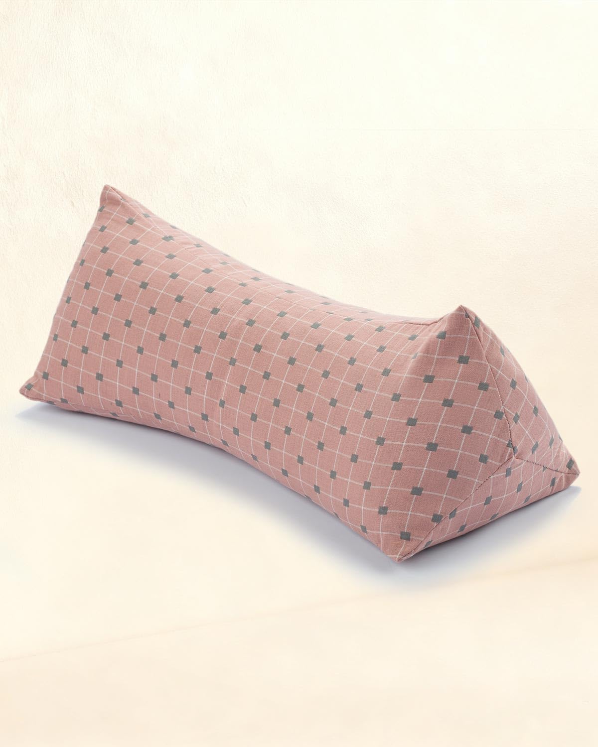 Buckwheat Cervical Neck Roll Pillow, Adjustable Firm Support for Neck Pain Relief, 15.7x6 Inch Buckwheat Hull Pillow for Back Side Sleepers