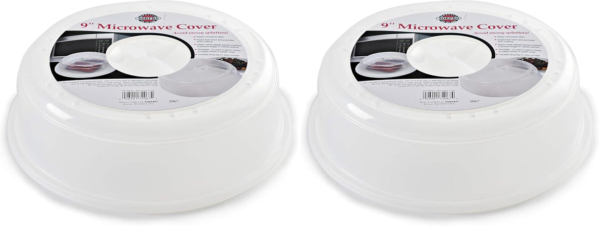 Norpro 10" Vented Microwave Plate Cover, Food Dome
