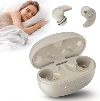 OHAYO Sleep Earbuds Bluetooth 6.0 Noise Cancelling Headphones for Side Sleepers No Touch Control Tiny Sleeping Ear Buds