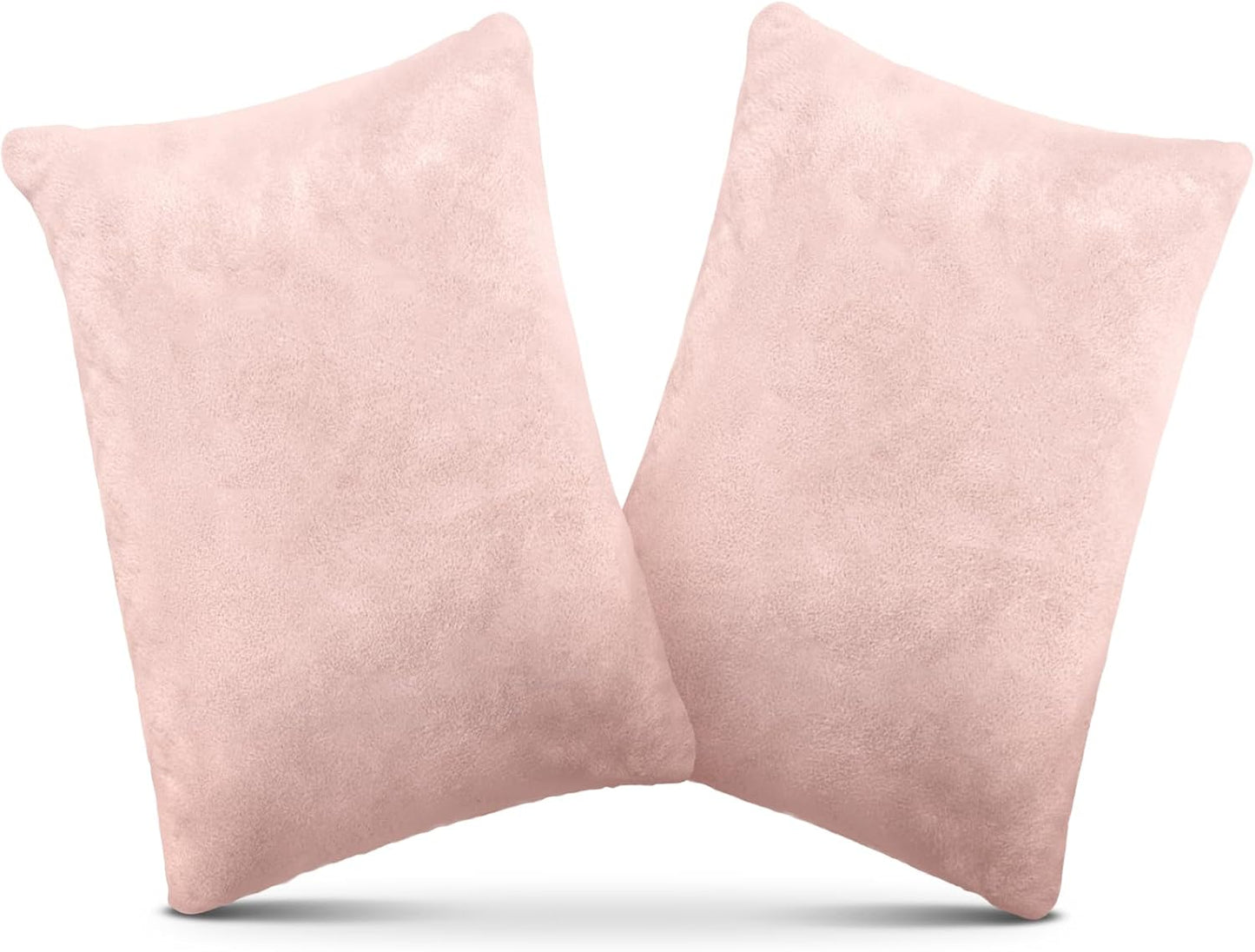1 MIDDLE ONE 2 Pack Small Pillow, Memory Foam Mini Pillow 11 X 7 Inches for Travel, Sleeping, Nap and Neck, Knee, Lumbar Support, Tiny Cushion for Pet, Dogs (Grey)