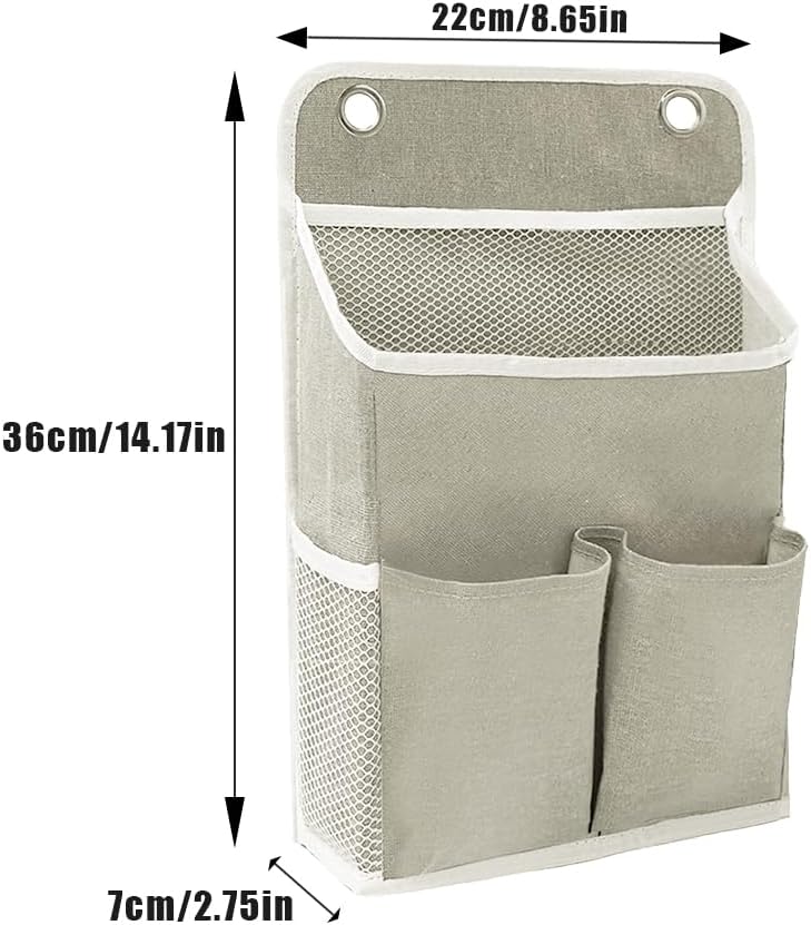 Wall Hanging Organizer Bag, Hanging Storage Basket for Bedroom Closet