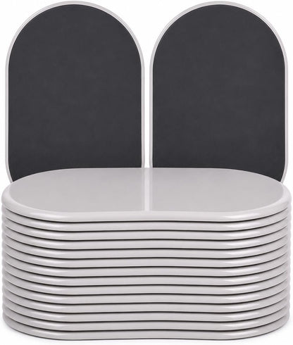 Furniture Sliders,16 PCS 9-1/2" Value Pack Large Oval Reusable Moving Pads for Carpet and Hardwood Floors, Heavy Duty Protector for Beds, Sofas, Dressers, Quickly and Easily Move