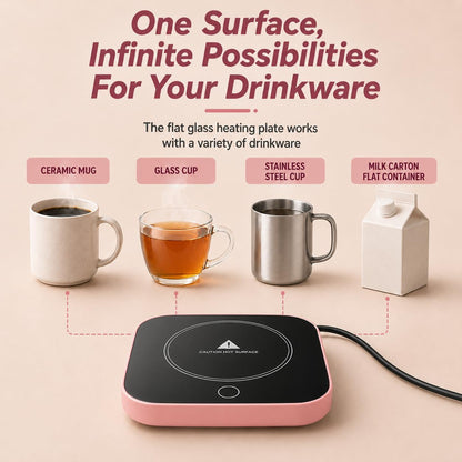 Coffee Cup Warmer, Auto Shut-Off Mug Warmer, 3 Temperature Setting