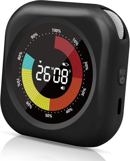 PERSUPER Visual Timer for Kids, Rechargeable 10-Hour Countdown/Up Timer | with 3 Volume Levels, 3 Brightness Display, and Magnetic, Homeschool Study Tool, Large Digital Timers for Classroom, Kitchen