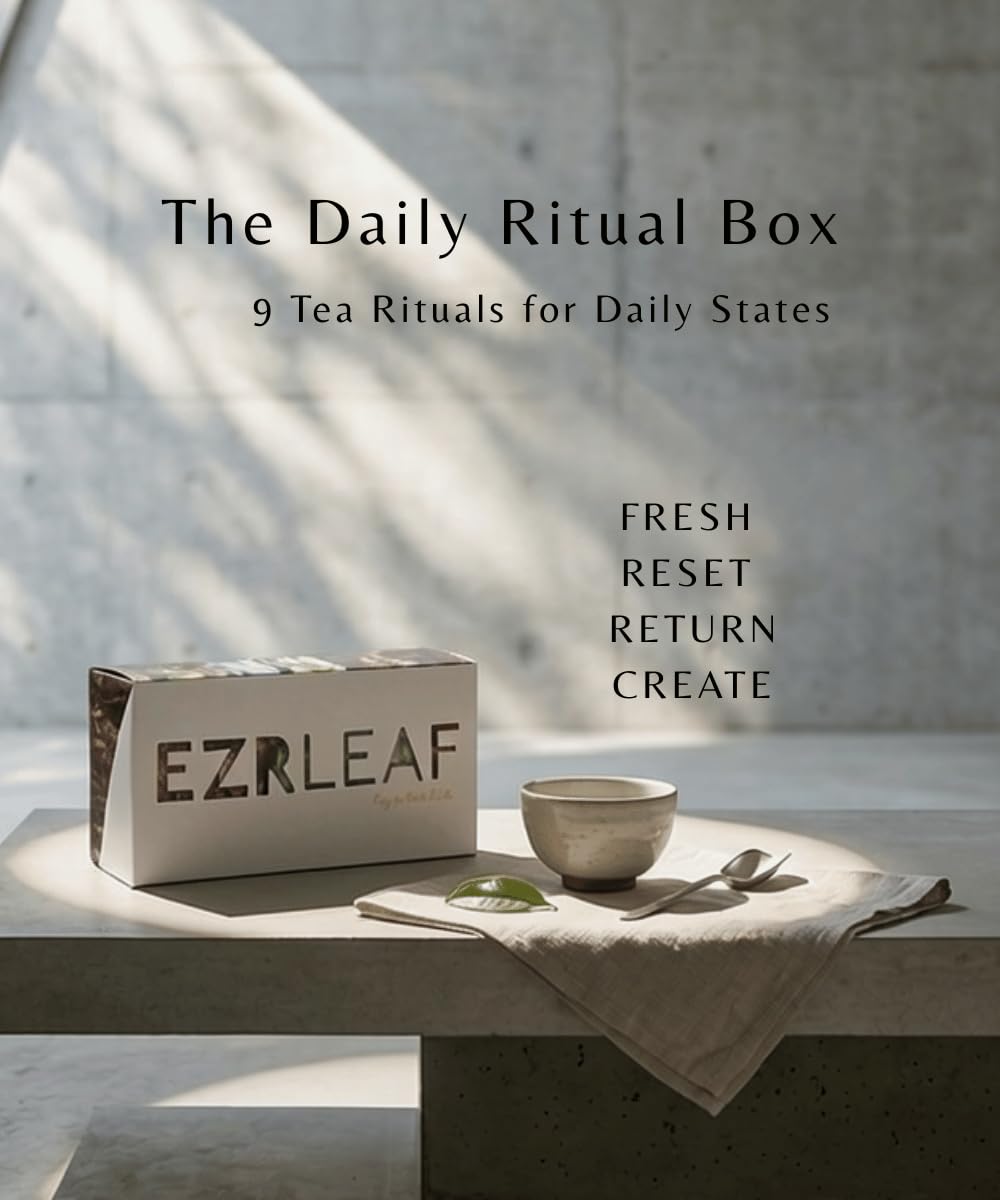 EZR LEAF Pura Herbal Tea Sampler - 22ct Caffeine-Free Tea Variety Gift Set