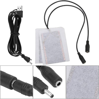 Portable 5V Carbon Fiber Heating Pad , Hand Warmer , USB Electric Fever Heat Mat for Keeping Warm in Gloves and Pockets , Mountaineering Protective Equipment