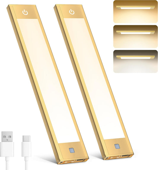 V4light Motion Sensor Cabinet Light, Rechargeable, Dimmable, 9in
