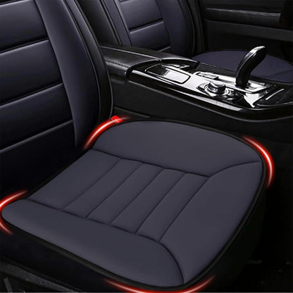 Car Seat Cushion Pad 1.2" Thick Comfort Seat Protector for Car Driver Seat Office Chair Home Use Memory Foam Seat Cushion with Non Slip Bottom, 20'' x 18.5'', Black