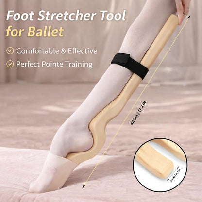 Ballet Foot Stretcher Set – Original Dance Foot Stretching Trainer for Arch & Flexibility, Ballet, Yoga & Dancers