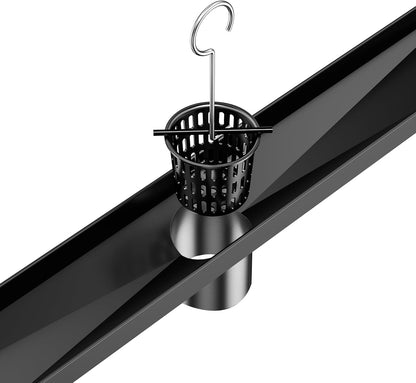 Neodrain Shower Drain Hair Catcher, 2-Pack,Only Fit Neodrain Shower Drain | 304 Stainless Steel Hair & Debris Strainer with Lifting Hook,Filter Basket for Bath Drains,Reusable Trap for Clog-Free Drains