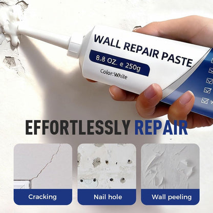 Efficient Drywall Repair Kit with Scraper, 2026 Upgrade Quick Drying Wall Mending Agent for Holes & Cracks, Multi-Functional Drywall Patch Paste Repair Kit for DIY Home Fix (1 PCS)