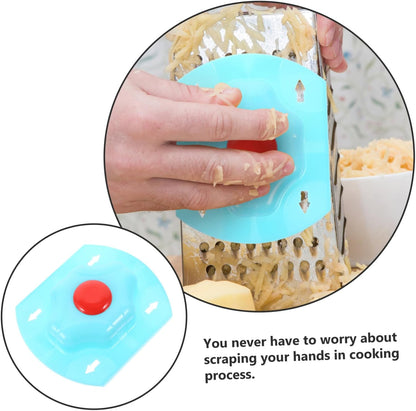 Cabilock 2pcs Food Grater Finger Guard Creative Compact Finger Protector for Food Safety Random Color