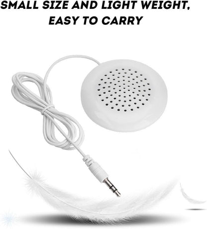 Vbest life Portable Speaker, New DIY Under Pillow Speaker 3.5mm Mini Stereo Speaker for MP3 Phone CD