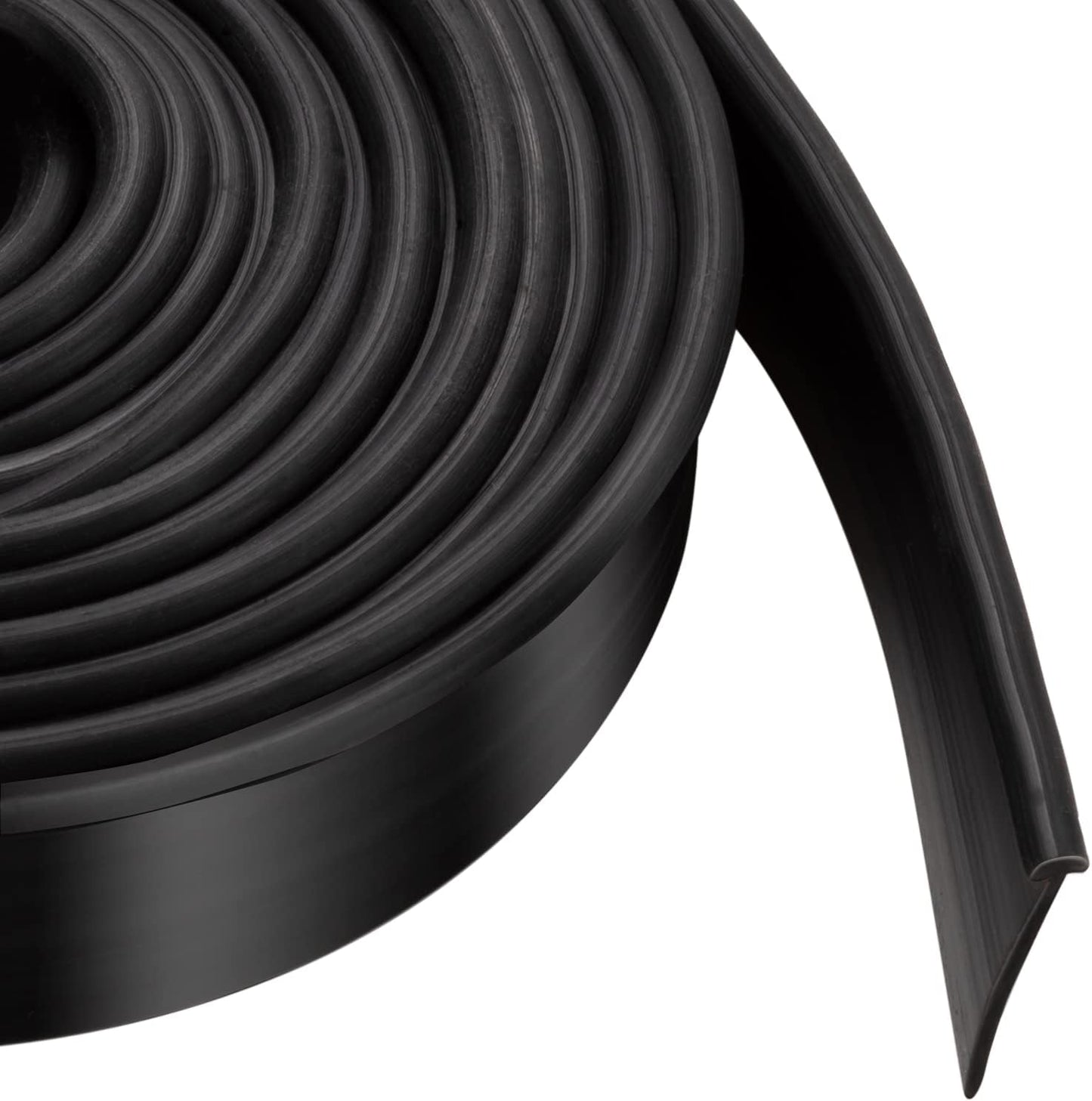 Framed Shower Door Bottom Seal Strip Replacement Shower Bottom Waterproof Door Rubber Sweep Trim Clear Seal for Home Bathroom Glass Shower Door 108 x 13/16 x 5/32 Inch Tee Insert Shape