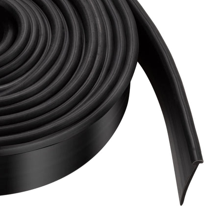 Framed Shower Door Bottom Seal Strip Replacement Shower Bottom Waterproof Door Rubber Sweep Trim Clear Seal for Home Bathroom Glass Shower Door 108 x 13/16 x 5/32 Inch Tee Insert Shape