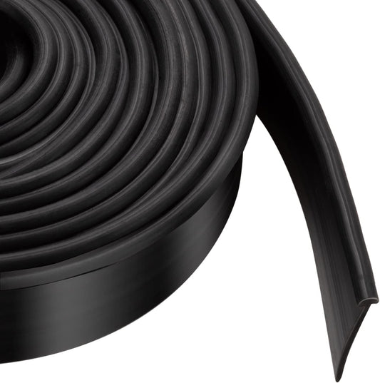 Framed Shower Door Bottom Seal Strip Replacement Shower Bottom Waterproof Door Rubber Sweep Trim Clear Seal for Home Bathroom Glass Shower Door 108 x 13/16 x 5/32 Inch Tee Insert Shape