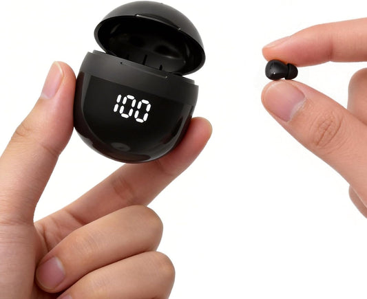 Small Mini Invisible Earbuds Small Mini Headphones Wireless Bluetooth