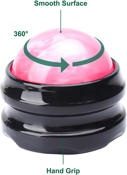 WOVTE Massage Ball, Lacrosse Balls, Self Massage Tool for Sore Muscles, Shoulders, Neck, Back, Foot, Body, Deep Tissue, Trigger Point, Muscle Knots, Yoga and Myofascial Release (Green)